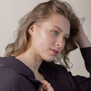 waterproof - Livy Double Hoop Earrings - Sunny Sunday