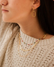 waterproof - Mykonos Layered Necklace - Sunny Sunday