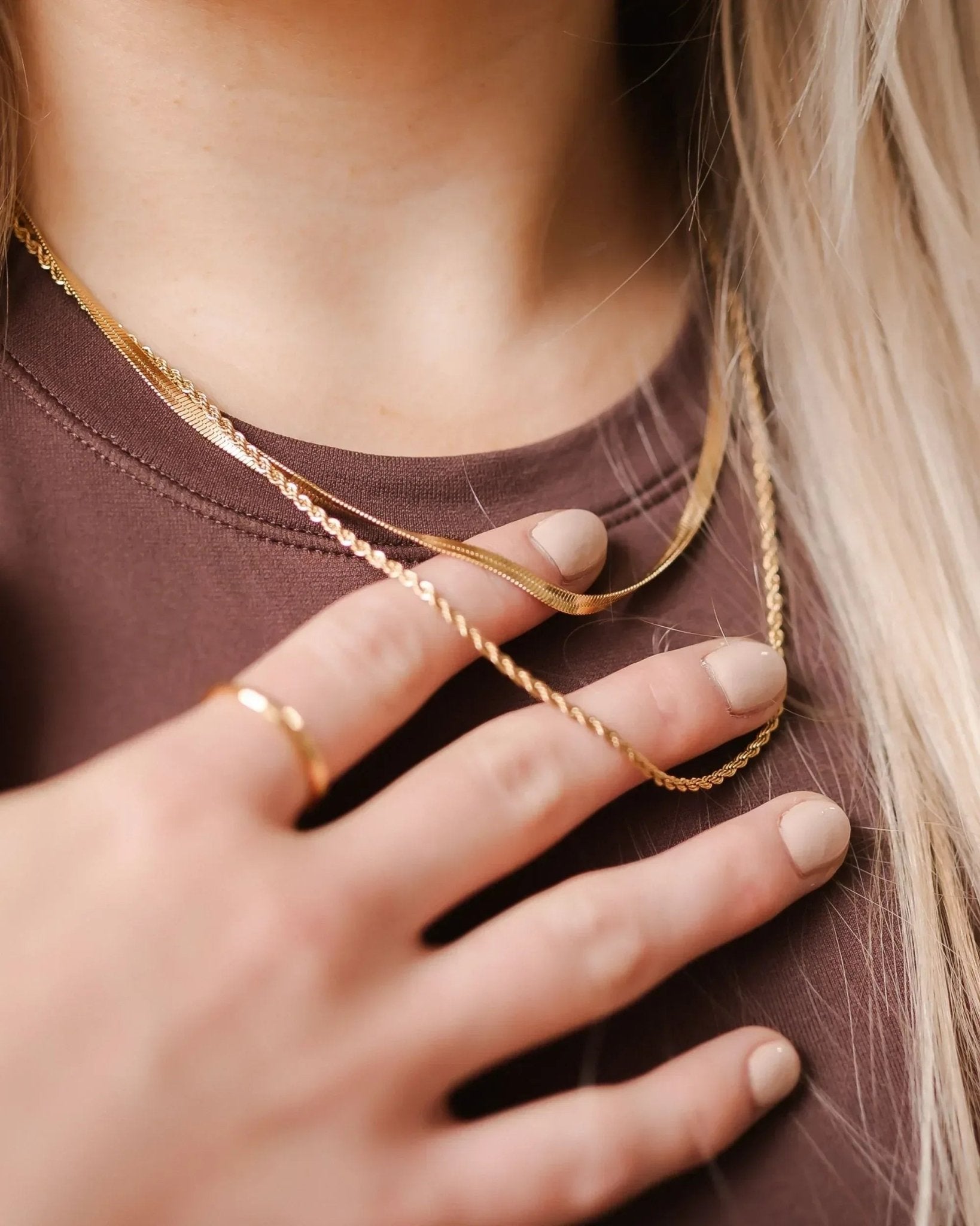 waterproof - New - Yorker Layered Necklace - Sunny Sunday