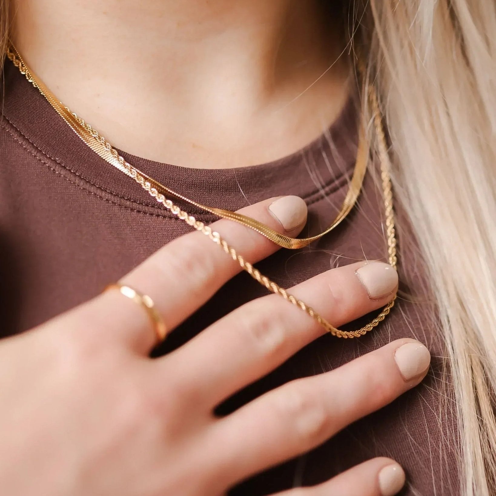 waterproof - New - Yorker Layered Necklace - Sunny Sunday