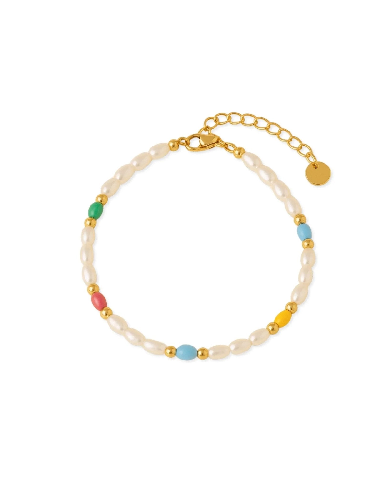 waterproof - Ocean Breeze Anklet - Sunny Sunday