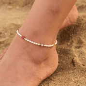 waterproof - Ocean Breeze Anklet - Sunny Sunday
