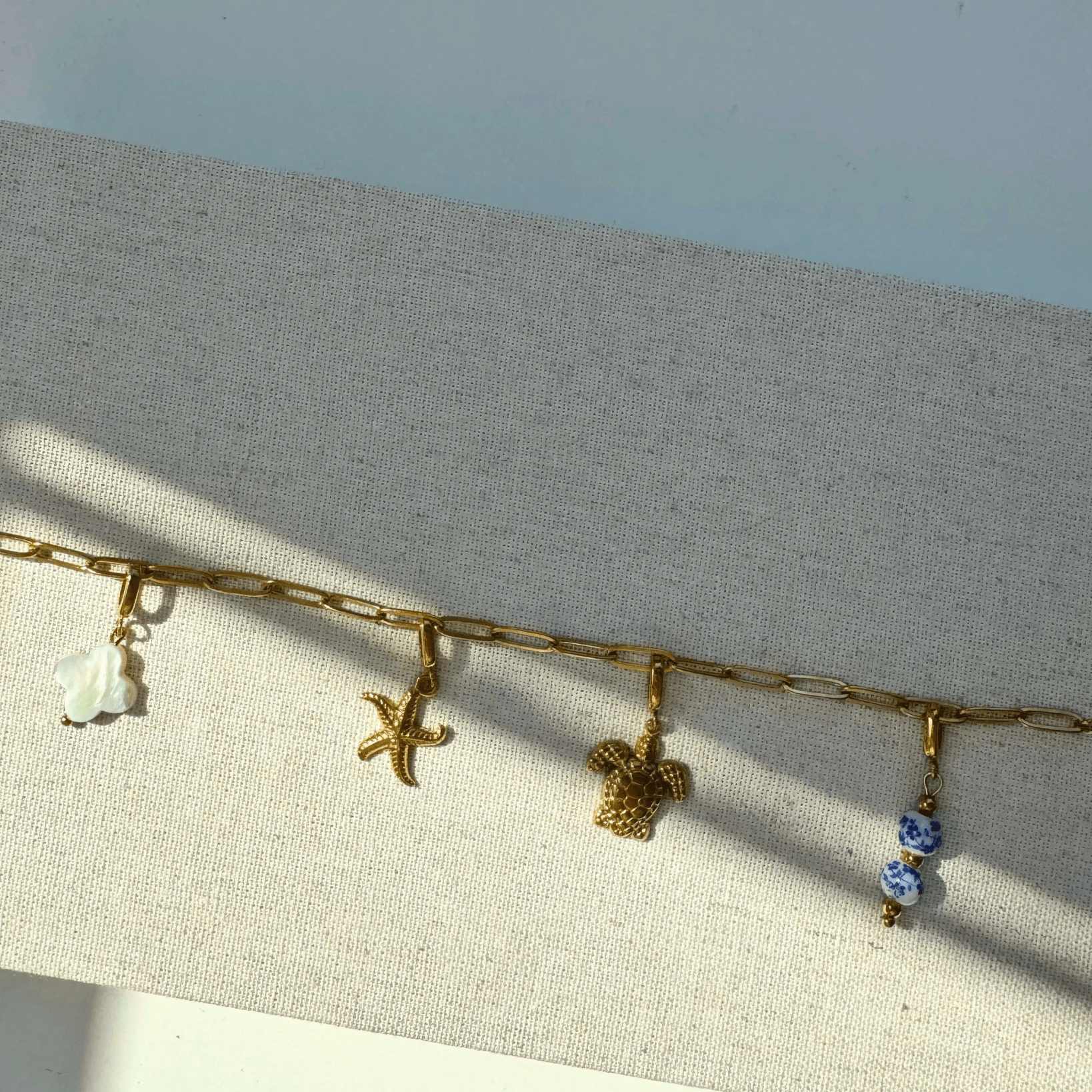waterproof - Paperclip Bracelet - Sunny Sunday
