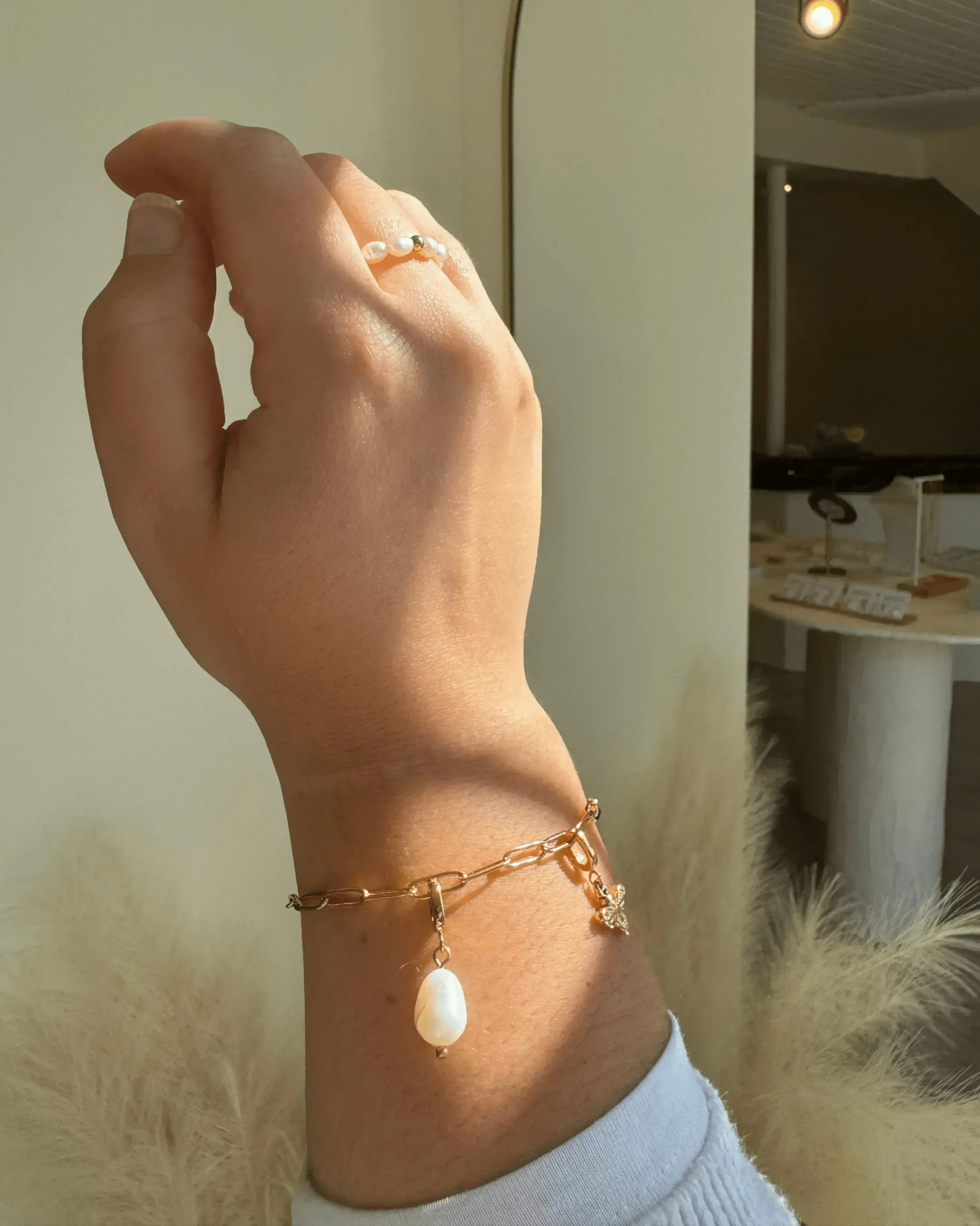 waterproof - Paperclip Bracelet - Sunny Sunday