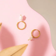 waterproof - Pearl Earrings - Sunny Sunday