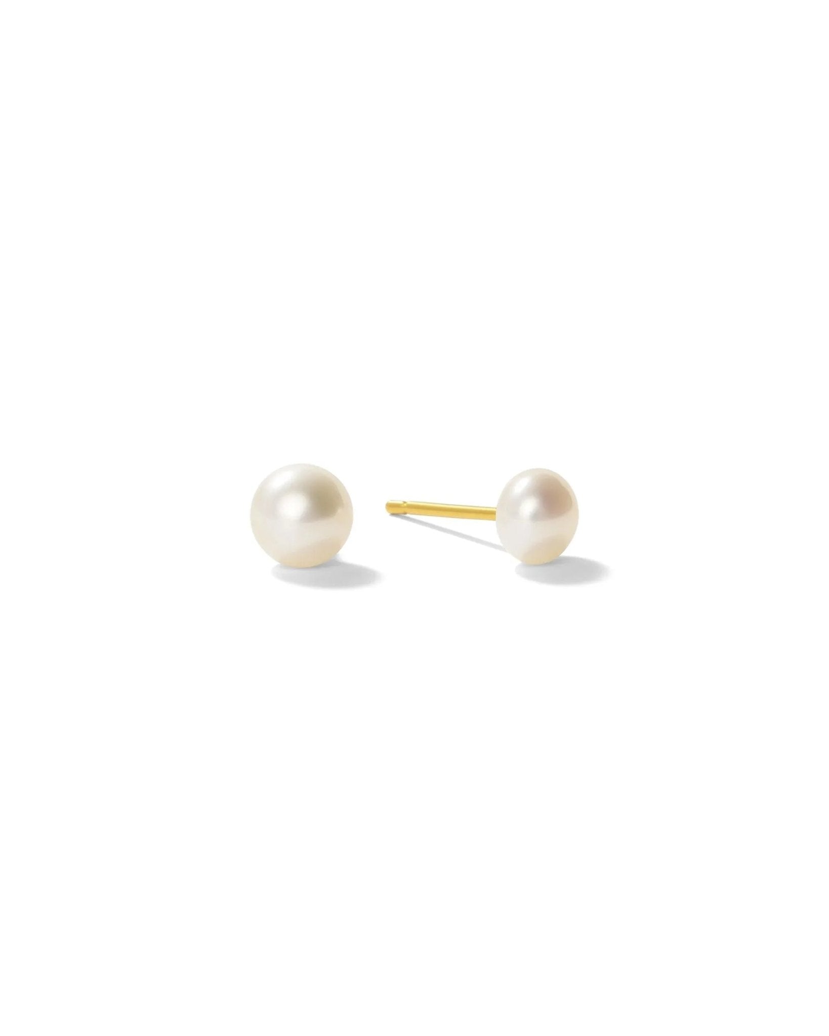waterproof - Pearl Stud Earrings - Sunny Sunday
