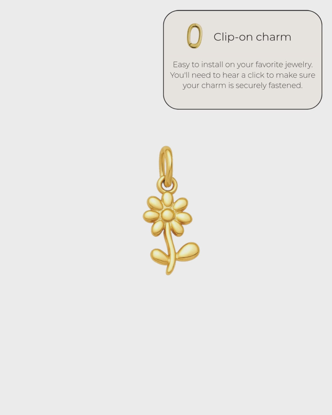 Flower Charm
