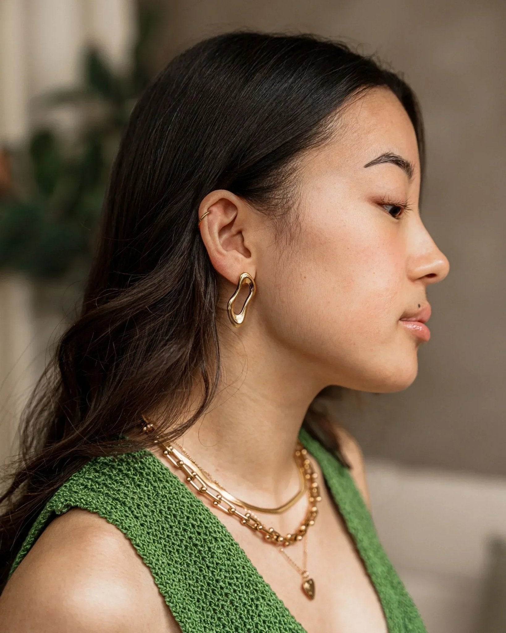 waterproof - Retro Earrings - Sunny Sunday