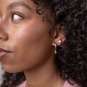 waterproof - Selena Hoop Earrings - Sunny Sunday