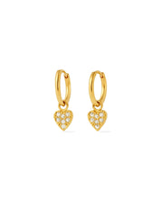 waterproof - Sparkling Huggies Earrings - Sunny Sunday