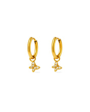 waterproof - Sparkling Huggies Earrings - Sunny Sunday