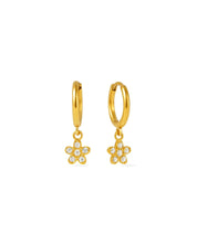waterproof - Sparkling Huggies Earrings - Sunny Sunday