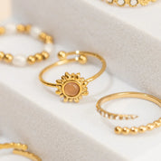 waterproof - Sunny Adjustable Rings - Sunny Sunday