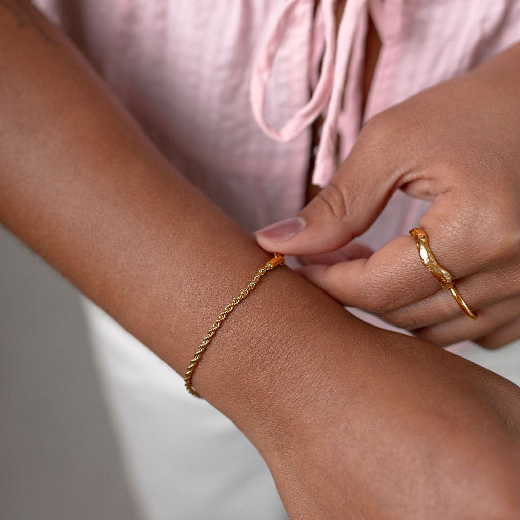 waterproof - Sunny Torsado Bracelet - Sunny Sunday