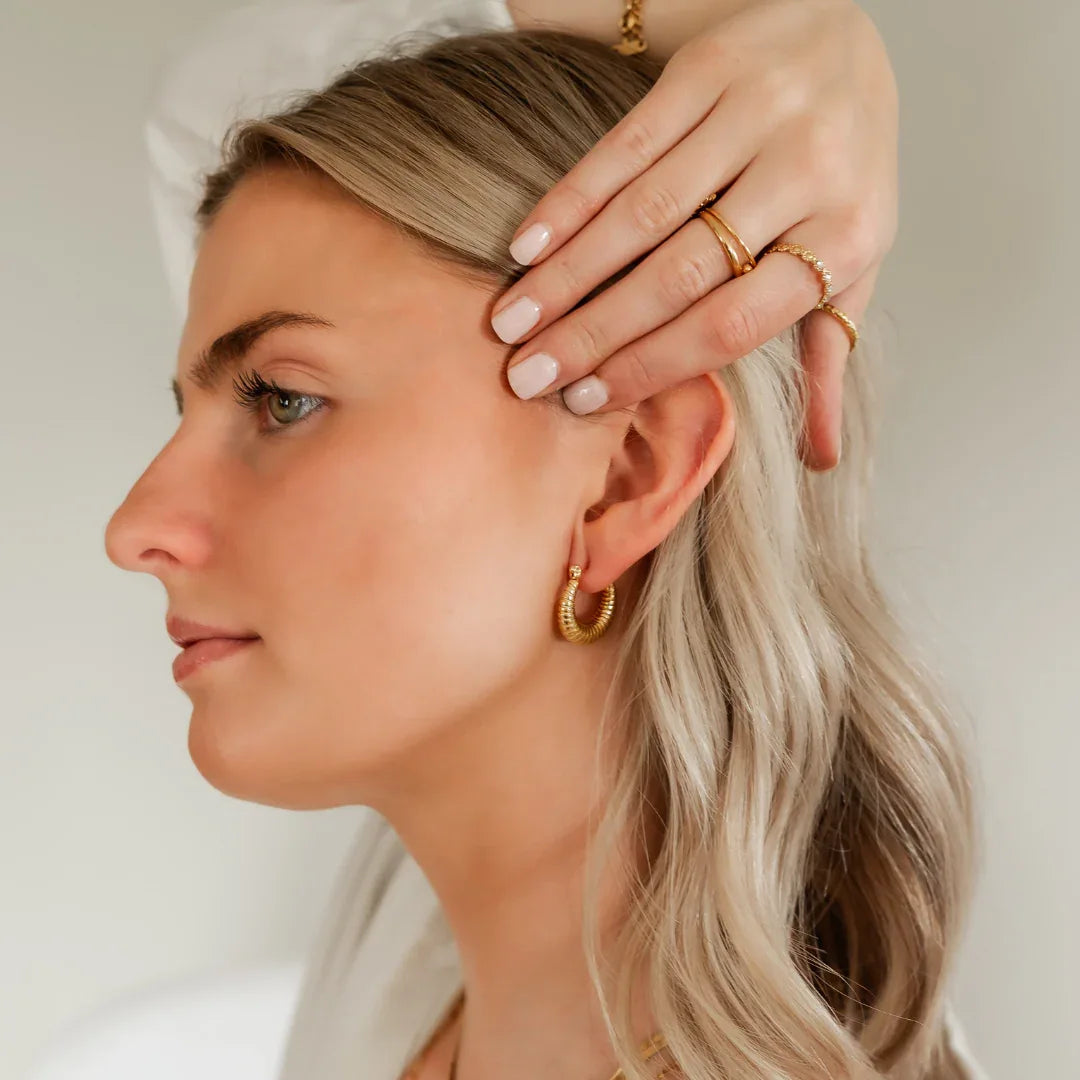 waterproof - Twisted Mind Earrings - Sunny Sunday