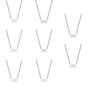 waterproof - Angel Number Necklace - Sunny Sunday