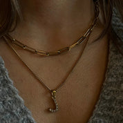 waterproof - Charming Initial Necklace - Sunny Sunday