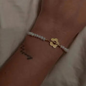 waterproof - Daisy Pearl Bracelet - Sunny Sunday