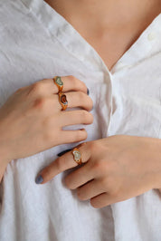 waterproof - Heart Shaped Ring - Sunny Sunday