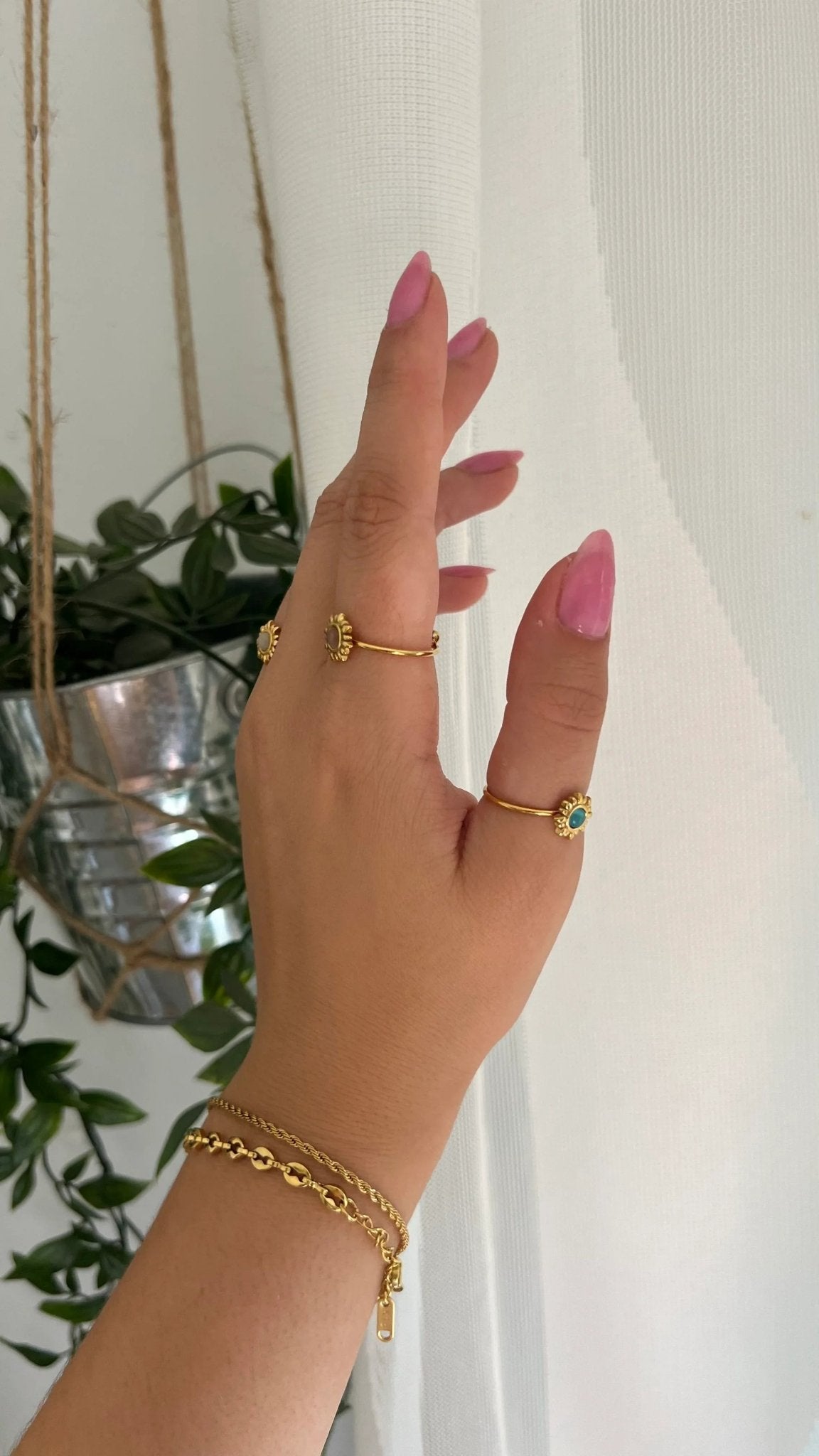 waterproof - Sunny Adjustable Rings - Sunny Sunday
